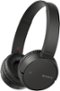 Sony - ZX220BT Wireless On-Ear Headphones - Black-Angle_Standard