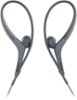 Sony - AS410AP Sport Wired In-Ear Headphones - Gray-Front_Standard