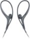 Sony - AS410AP Sport Wired In-Ear Headphones - Gray-Front_Standard 