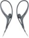 Sony - AS410AP Sport Wired In-Ear Headphones - Gray-Front_Standard