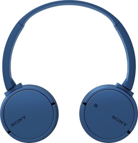 Sony - ZX220BT Wireless On-Ear Headphones - Blue-Angle_Standard 