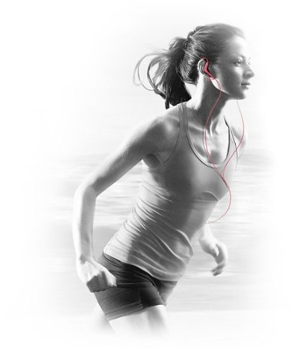 Sony AS210 Wired Sport Earbud Headphones - Pink GLOBAL SHIPPING