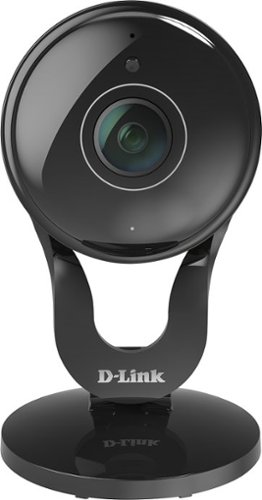  D-Link - Indoor Full HD Wi-Fi Camera - Black