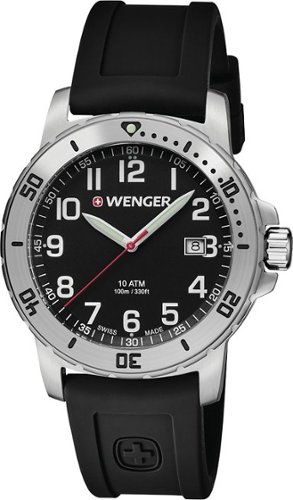 Wenger - Off Road Quartz Wristwatch - Steel-Front_Standard 