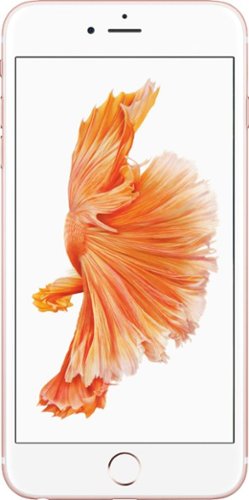 Apple - iPhone 6s Plus 128GB - Rose Gold (Verizon)-Front_Standard 