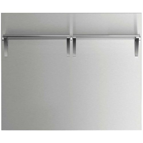 Fisher & Paykel - Backguard for Cooktops - Brushed Stainless Steel