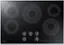 Front. Samsung - 30" Electric Cooktop with WiFi - Stainless Steel.