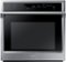 Samsung - 30" Single Wall Oven with Steam Cook and WiFi - Stainless Steel-Front_Standard