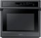 Samsung - 30" Single Wall Oven with Steam Cook and WiFi - Black Stainless Steel-Front_Standard