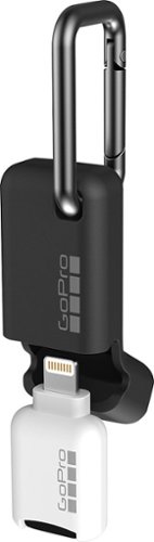  GoPro - Quik Key (iPhone®/iPad®) Lightning Mobile microSD™ Card Reader - Black