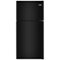 Maytag - 18.1 Cu. Ft. Top-Freezer Refrigerator - Black-Front_Standard 