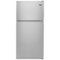 Maytag - 20.5 Cu. Ft. Top-Freezer Refrigerator - Monochromatic Stainless Steel-Front_Standard 