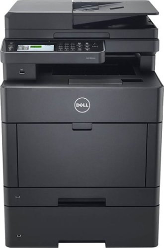  Dell - Color Smart H625CDW Wireless Color All-In-One Printer - Black