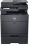 Dell - Color Smart H625CDW Wireless Color All-In-One Printer - Black-Front_Standard