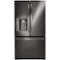 LG - 24.1 Cu. Ft. French Door Refrigerator-Front_Standard