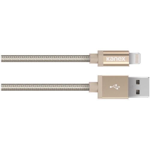  Kanex - Apple MFi Certified MiColor 6.6' Lightning USB Charging Cable - Gold