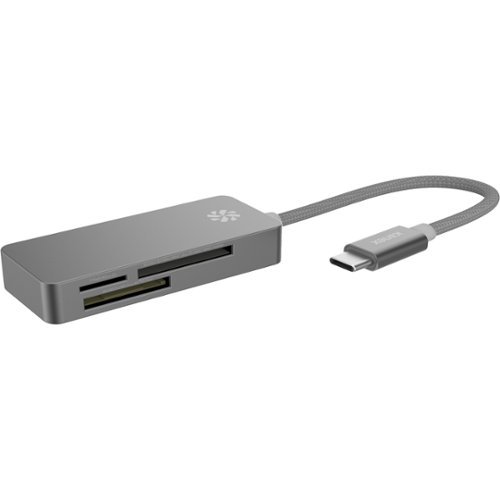  Kanex - USB Type-C 3-Port Card Reader - Space Gray