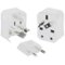 Kanex - Travel Bud Universal 3-in-1 AC Wall Adapter - White-Front_Standard