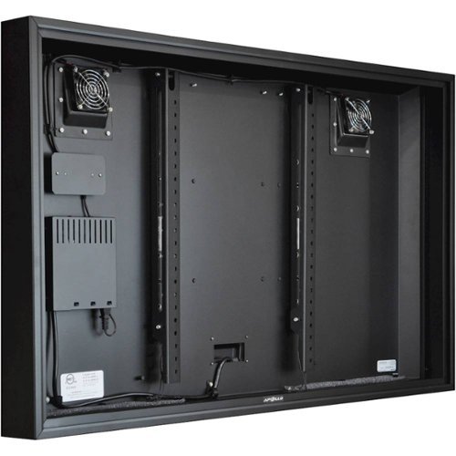 Apollo Enclosures - Outdoor Weatherproof LCD TV Enclosure for 39" - 43" Slimline LED/LCD TVs - Black