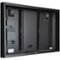 Apollo Enclosures - Outdoor Weatherproof LCD TV Enclosure for 39" - 43" Slimline LED/LCD TVs - Black-Angle_Standard 