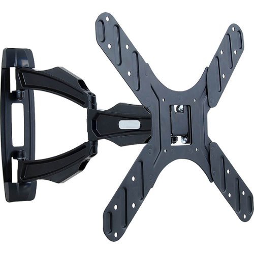 Apollo Enclosures - Articulating Wall Mount for TV Enclosure - Black-Front_Standard