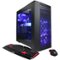 CyberPowerPC - Gamer Ultra Desktop - AMD FX-Series - 16GB Memory - NVIDIA GeForce GTX1060 - 1TB Hard Drive + 120GB Solid State Drive - Black/Blue-Front_Standard