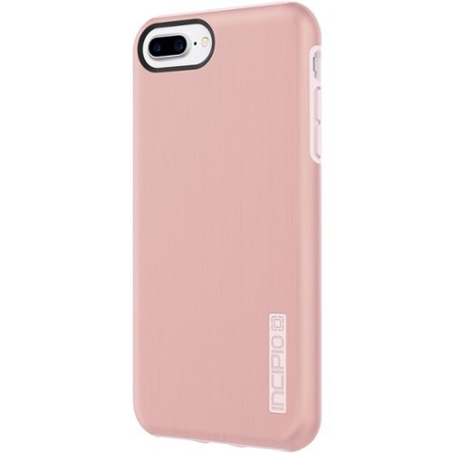 Incipio - DualPro SHINE Case for Apple® iPhone® 7 Plus - Rose gold/Blush pink