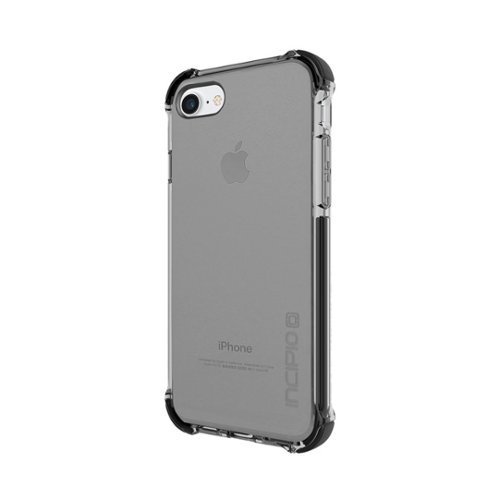 Incipio - Reprieve SPORT Case for Apple® iPhone® 7 - Black/Smoke-Front_Standard 