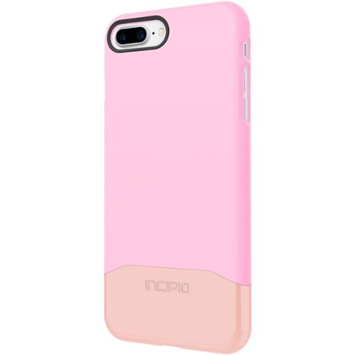  Incipio - EDGE Chrome Case for Apple® iPhone® 7 Plus - Rose gold/Blush pink