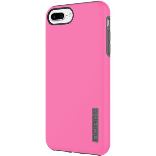 Incipio - DualPro Case for Apple® iPhone® 7 Plus - Pink/Charcoal-Front_Standard 