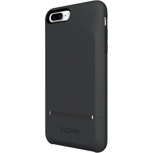 Incipio - Stashback Case for Apple® iPhone® 7 Plus - Black