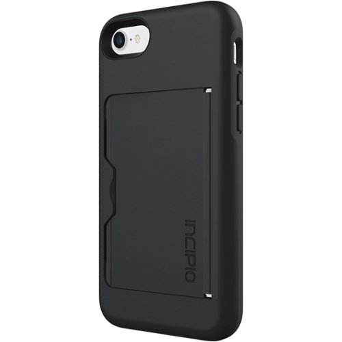  Incipio - STOWAWAY Case for Apple iPhone 7 - Black