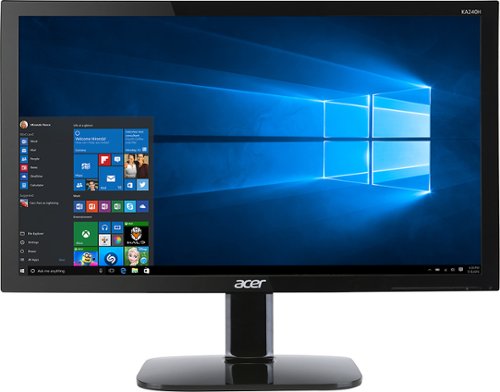  Acer - KA240H 24&quot; LED FHD Monitor - Black