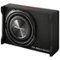 Pioneer - 12" Single-Voice-Coil Subwoofer with Enclosure - Black-Angle_Standard