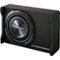 Pioneer - Shallow Series 10" Single-Voice-Coil 4-Ohm Subwoofer with Enclosure - Black-Front_Standard