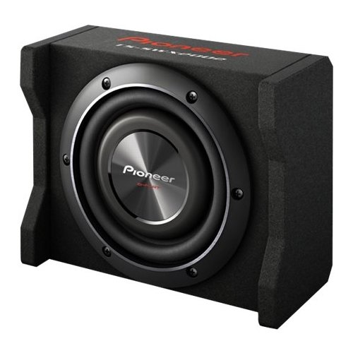  Pioneer - 8" Single-Voice-Coil 4-Ohm Subwoofer - Black