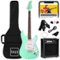 Best Choice Products - 39in Full Size Beginner Electric Guitar Kit with Case, Strap, Amp, Whammy Bar - SoCal Green-Front_Standard