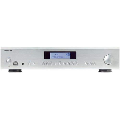 Rotel - 160W 2.0-Ch. Amplifier - Silver