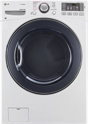  LG - TrueSteam 7.4 Cu. Ft. 12-Cycle Electric Dryer with Steam