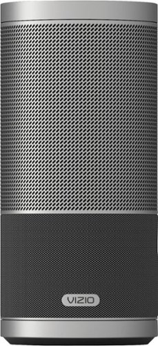  VIZIO - SmartCast Crave 360 Wireless Speaker for Streaming Music (1-Pack) - Silver