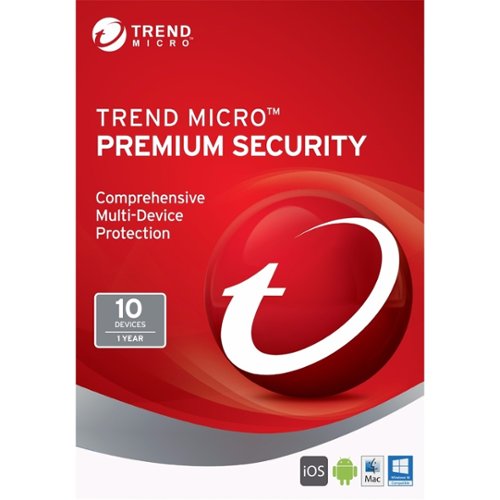  Trend Micro Premium Security (10-Devices) (1-Year Subscription)