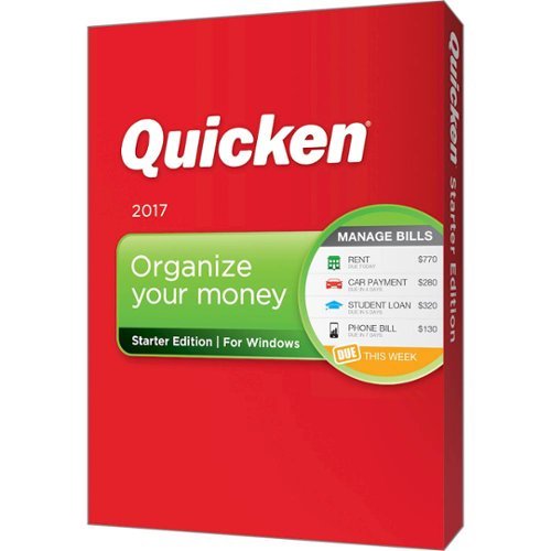  Quicken Starter Edition 2017 - Windows