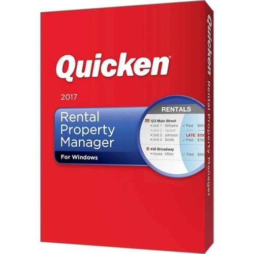 Quicken - Rental Property Manager 2017 - Windows-Front_Standard 