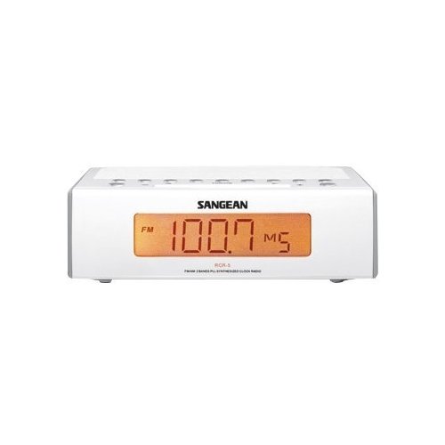  Sangean - AM/FM Dual-Alarm Clock Radio