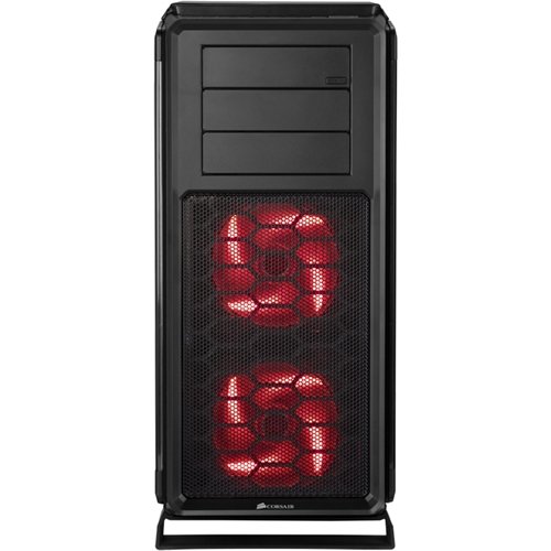 CORSAIR - Graphite Series™ 760T Mini-ITX/MicroATX/ATX/E-ATX/XL-ATX Full-Tower Windowed Case - Black-Front_Standard 