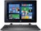 Acer - Switch One 10 2-in-1 10.1" Touch-Screen Laptop - Intel Atom x5 - 2GB Memory - 32GB eMMC Flash Memory - Black, steel gray-Front_Standard