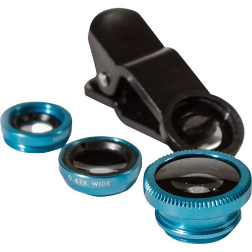  Unbranded - 3-in-1 Photo Clip Lens - Multi