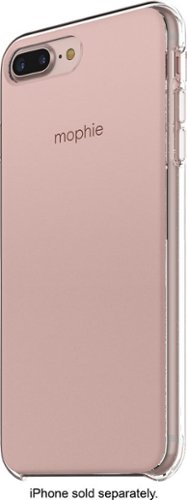  mophie - Hold Force Base Case for Apple® iPhone® 7 Plus - Rose Gold