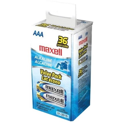  Maxell - AAA Batteries (36-Pack)