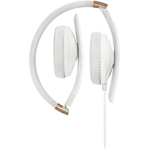 Sennheiser - HD Wired Over-the-Ear Headphones - White-Front_Standard 